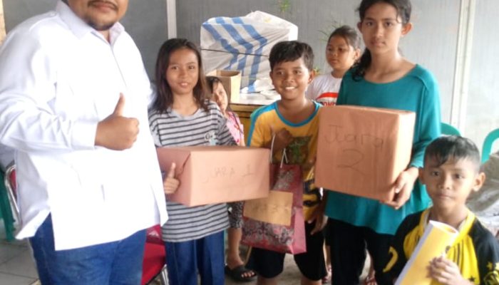PAC Gerindra Rawalumbu mengadakan Bakti sosial di acara HUT RI Ke 80