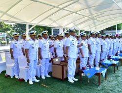 Komandan Kodaeral I Hadiri Serah Terima Jabatan dan Peresmian Organisasi Baru TNI Angkatan Laut