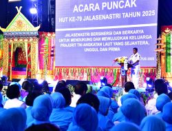 Komandan Kodaeral I Beserta Ketua Daerah Kodaeral I Gabungan Jalasenastri Koarmada RI Hadiri Acara Puncak HUT Ke-79 Jalasenastri