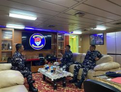 Lanal Sabang Laksanakan Merflug Kedatangan KRI Banda Aceh, Bawa Sarana Strategis Operasional