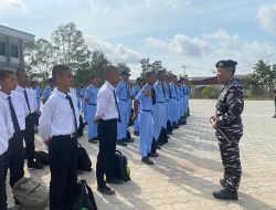 Danlanal Bintan Terima Kunjungan Edukasi Siswa/Siswi STM Negeri I Seri Kuala Lobam