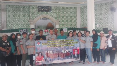 YAYASAN AMAZING NEW BEGINNING Berkolaborasi  dengan DKM MASJID JAMI APUNG AT TAQWA JAKARTA UTARA Gelar Pengobatan Gratis