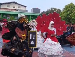 Semarak Karnaval Pawai Keliling Warnai HUT ke-80 RI Penghujung bulan Agustus di Yayasan Mekar Tanjung