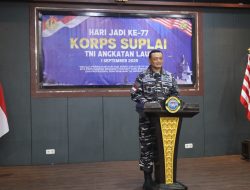 Kodaeral I Laksanakan Peringatan Hari Jadi Ke-77 Korps Suplai TNI AL Tahun 2025