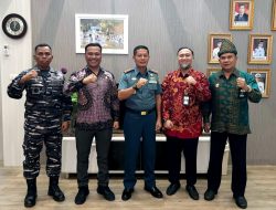 Kunjungan Kerja Komandan Lanal Sabang ke Poltekpel Malahayati Aceh Besar
