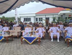 Danlanal Bintan Hadiri Upacara Pelantikan Dikmata TNI AL Satdik 1 Kodiklatal