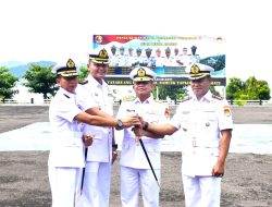 Komandan Lanal Nias Hadiri Upacara Pengukuhan Wadan Kodaeral II, Sertijab Aslog Dankodaeral II, Danlanal Bengkulu, Danlanal Sibolga, dan Ka Akun Kodaeral II Padang