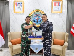 Komandan Kodaeral I Terima Kunjungan Pisah Pamit Danlanud Soewondo Medan