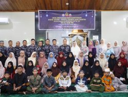 Jelang HUT Ke-80 TNI Angkatan Laut, Dankodaeral IX Ambon Gelar Doa Bersama dan Berbagi Untuk Anak Yatim Piatu