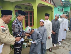 Jelang HUT Ke-80 TNI AL Tahun 2025, Lanal Bintan Serahkan Santunan Ke Pondok Tahfidz Darul Fikri