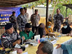Lanal Bintan Gelar Bakti Kesehatan dan Bakti Sosial Jelang HUT TNI AL Ke-80 Tahun 2025