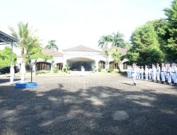 Pangkalan TNI Angkatan Laut Bandung Laksanakan Upacara Peringatan Hari Jadi TNI AL Ke-80 Tahun 2025