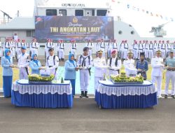 Momentum Untuk Memaknai Kembali Sejarah Lahirnya TNI AL, Prajurit Satlinlamil 3 Laksanakan Upacara Peringatan HUT Ke-80 TNI AL