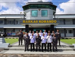 Dankodaeral IX Ambon Terima Courtesy Call Tim Kemenko Polkam