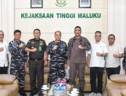 Dankodaeral IX Laksanakan Courtesy Call Ke Kejaksaan Tinggi Maluku