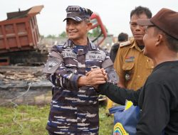 Bantu Ringankan Beban Masyarakat, Kodaeral I Gelar Aksi Sosial Bagikan Beras Kepada Masyarakat