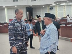 Dukung Program Pemerintah Daerah, Kodaeral I Hadiri Rapat Paripurna DPRD Provinsi Sumut