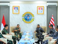 Komandan Kodaeral I Terima Courtesy Call Komandan Lanud Soewondo