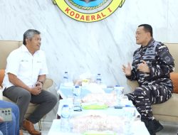 Jalin Sinergitas, Komandan Kodaeral I Terima Audiensi Executive Director Pelindo Regional I