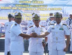 Tongkat Kepemimpinan KRI Teluk Amboina-503 Resmi Berganti
