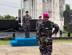 Komandan Lanal Dabo Singkep Pimpin Upacara 17-an dalam Rangka Penaikan Bendera Merah Putih Tahun 2025