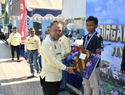 Meriahkan HUT Ke-80 TNI dan TNI AL, Lanal Banjarmasin Bersama Jajaran TNI dan Pemprov Kalsel Gelar Fun Swimming Competition