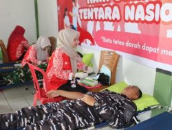 Soliditas TNI Untuk Masyarakat, Lanal Bengkulu Bersama Korem Garuda Emas Gelar Bakti Sosial Kesehatan