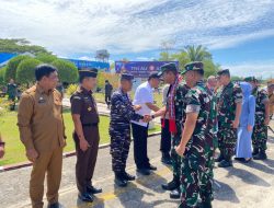 Komandan Lanal Sabang Turut Hadir Sambut Kedatangan Kepala Staf TNI Angkatan Udara (Kasau)