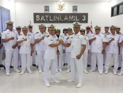 Komandan Satlinlamil 3 Pimpin Acara Pengukuhan Jabatan Wadan Satlinlamil 3