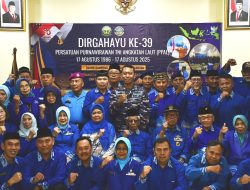 Komandan Lanal Bandung Hadiri Tasyakuran HUT PPAL Ke-39 Tahun 2025