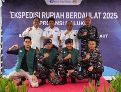 Ditengah Guyuran Hujan, Dankodaeral IX Melepas Tim Ekspedisi Rupiah Berdaulat