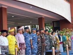 Danlanal Bintan Hadiri Upacara Hari Jadi Ke-23 Provinsi Kepri Tahun 2025