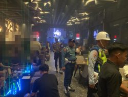 Sambut HUT Ke-80 TNI Tahun 2025, Denpom Lanal Banjarmasin Gelar Ops Gaktiblin THM di Kota Banjarmasin