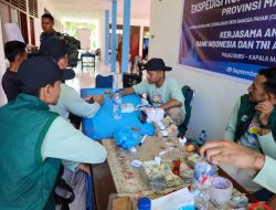 Satgas ERB Kodaeral IX dan Bank Indonesia Sasar Masyarakat Buru Selatan Beri Pelayanan Kesehatan Gratis dan Edukasi Cinta, Bangga, Paham Rupiah