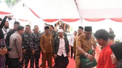 Danlanal Bintan Hadiri Peresmian Sekolah Rakyat di Tanjungpinang