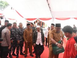 Danlanal Bintan Hadiri Peresmian Sekolah Rakyat di Tanjungpinang