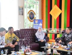 Komandan Lanal Sabang Terima Kunjungan Kepala BNN Kota Sabang