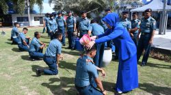 Lanal Sabang Gelar Upacara Kenaikan Pangkat Prajurit
