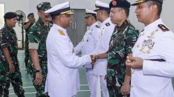 Kodaeral IX Gelar Acara Laporan Korps Kenaikan Pangkat Perwira dan Upacara Kenaikan Pangkat Bintara-Tamtama Mako Kodaeral IX
