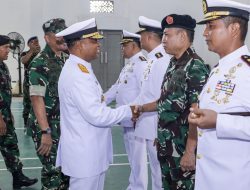 Kodaeral IX Gelar Acara Laporan Korps Kenaikan Pangkat Perwira dan Upacara Kenaikan Pangkat Bintara-Tamtama Mako Kodaeral IX