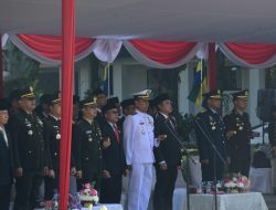 Komandan Lanal Bandung Hadiri Upacara Peringatan Hari Kesaktian Pancasila Tingkat Kota Bandung Tahun 2025