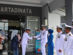 Lanal Bengkulu Gelar Upacara Wisuda Purna Bakti, Ucapkan Terima Kasih Atas Jasa Prajurit