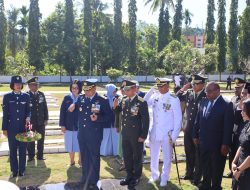 TNI Prima, Rakyat Sejahtera, Ziarah Penuh Hikmah Kodaeral X Sambut HUT Ke-80 TNI