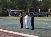 Refleksi Delapan Dekade Pengabdian, Danlanal Dumai Hadiri Upacara Peringatan HUT Ke-80 TNI di Pekanbaru