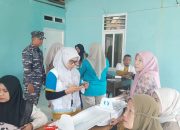 Babinpotmar Posal Seluma Lanal Bengkulu Monitoring Kegiatan Posyandu