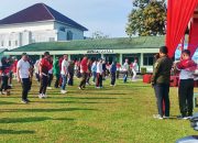 Posal Manna Lanal Bengkulu Ikuti Jalan Santai Dalam Rangka Memperingati HUT Ke-80 TNI Tahun 2025