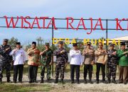 Pastikan Harga Bahan Pokok Tetap Stabil dan Terjangkau, Lanal Dumai Bersama Pemprov Riau Gelar Pasar Murah di Desa Muntai