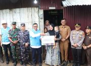Danlanal Sabang Hadiri Penyerahan Listrik Gratis dan Santunan Dalam Rangka Hari Listrik Nasional Ke-80