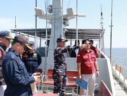 Wujudkan Laut Aman dan Tertib, Lanal Dumai Bersinergi Dukung Patroli Gabungan Tim PORA 2025