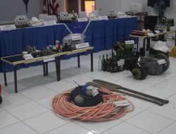 Lanal Nias Berhasil Tangkap Kapal Illegal Fishing Yang Menggunakan Bahan Peledak